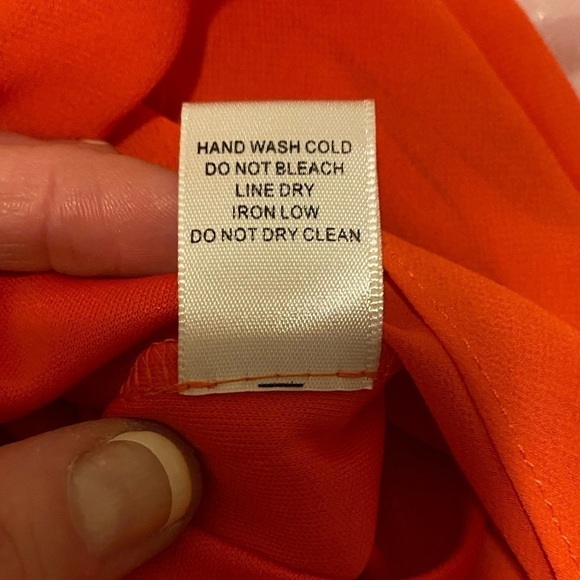 Prom/Formal Dress, Size S, Brand: Double Zero, Dark Orange - Picture 12 of 14